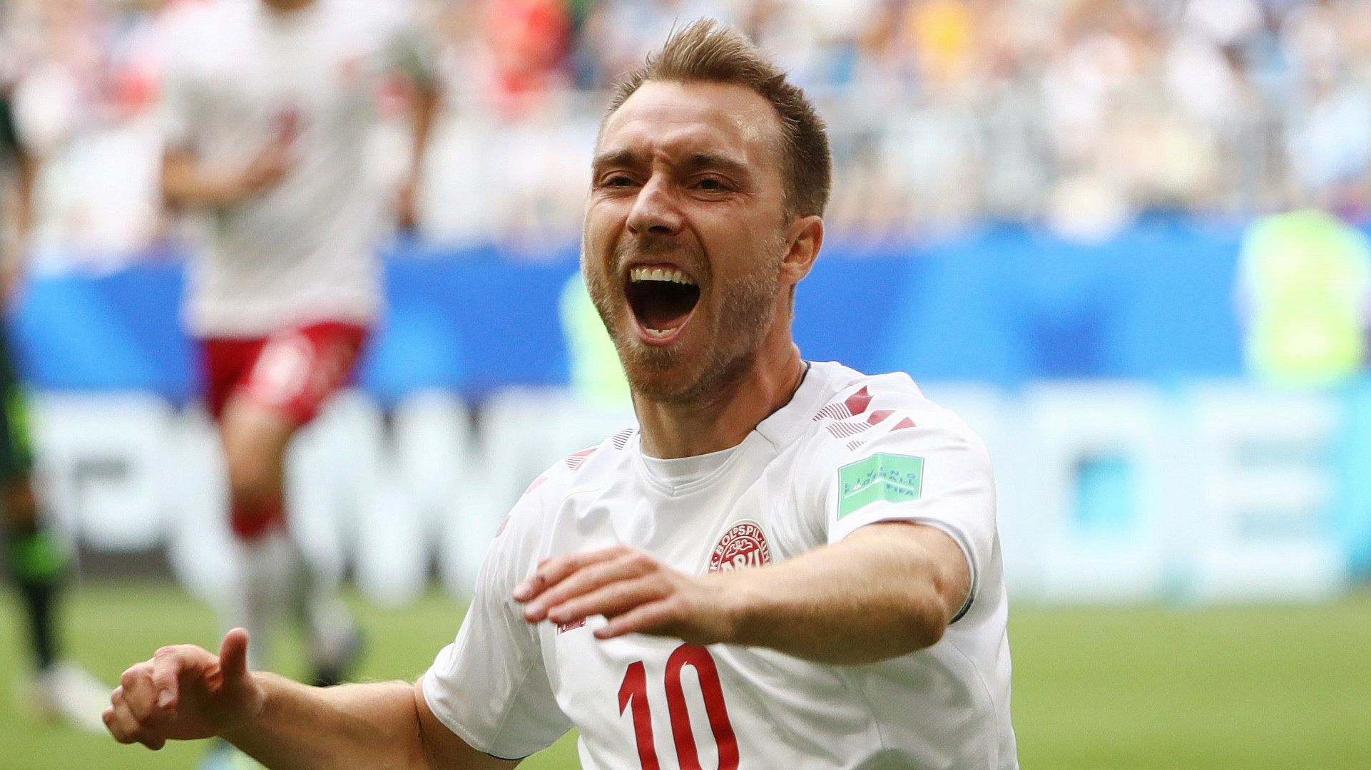 Christian Eriksen Denmark Australia World Cup 2018