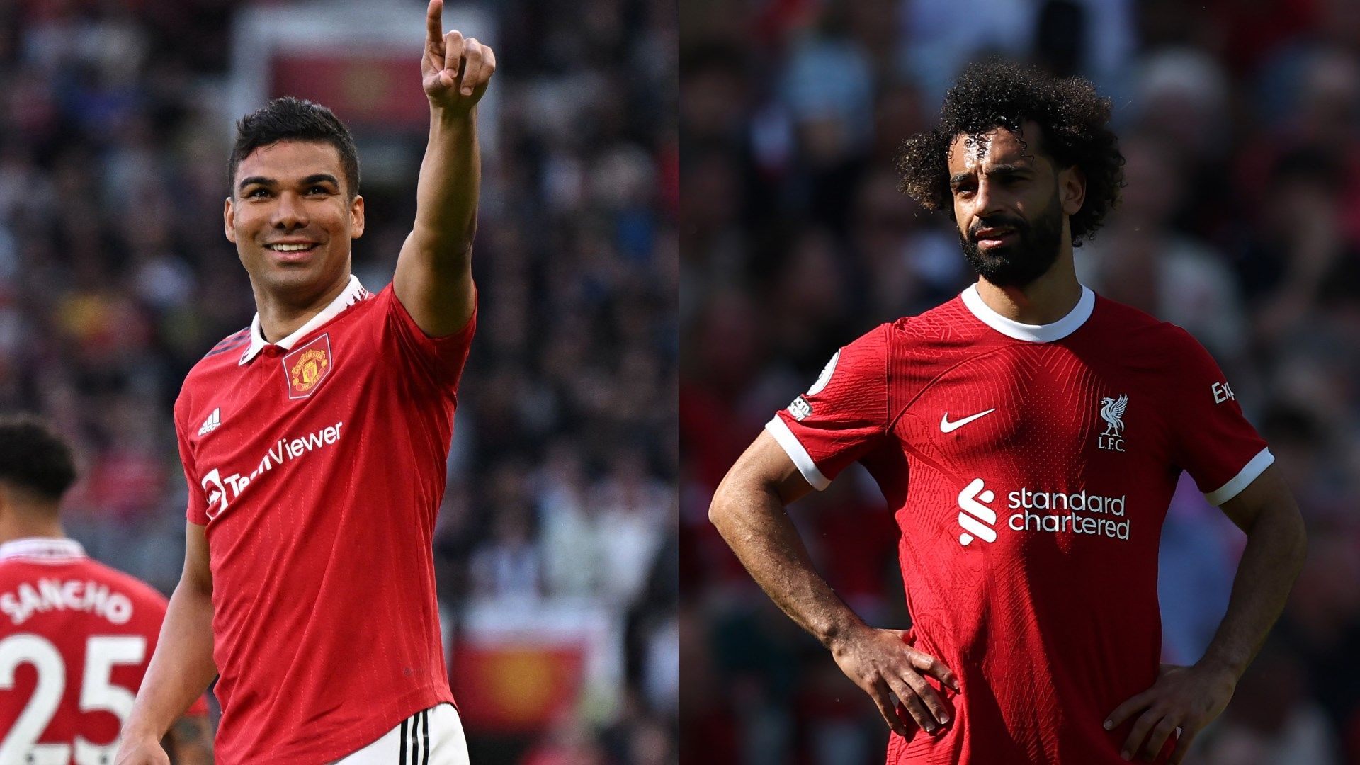 Casemiro United Salah Liverpool 2023