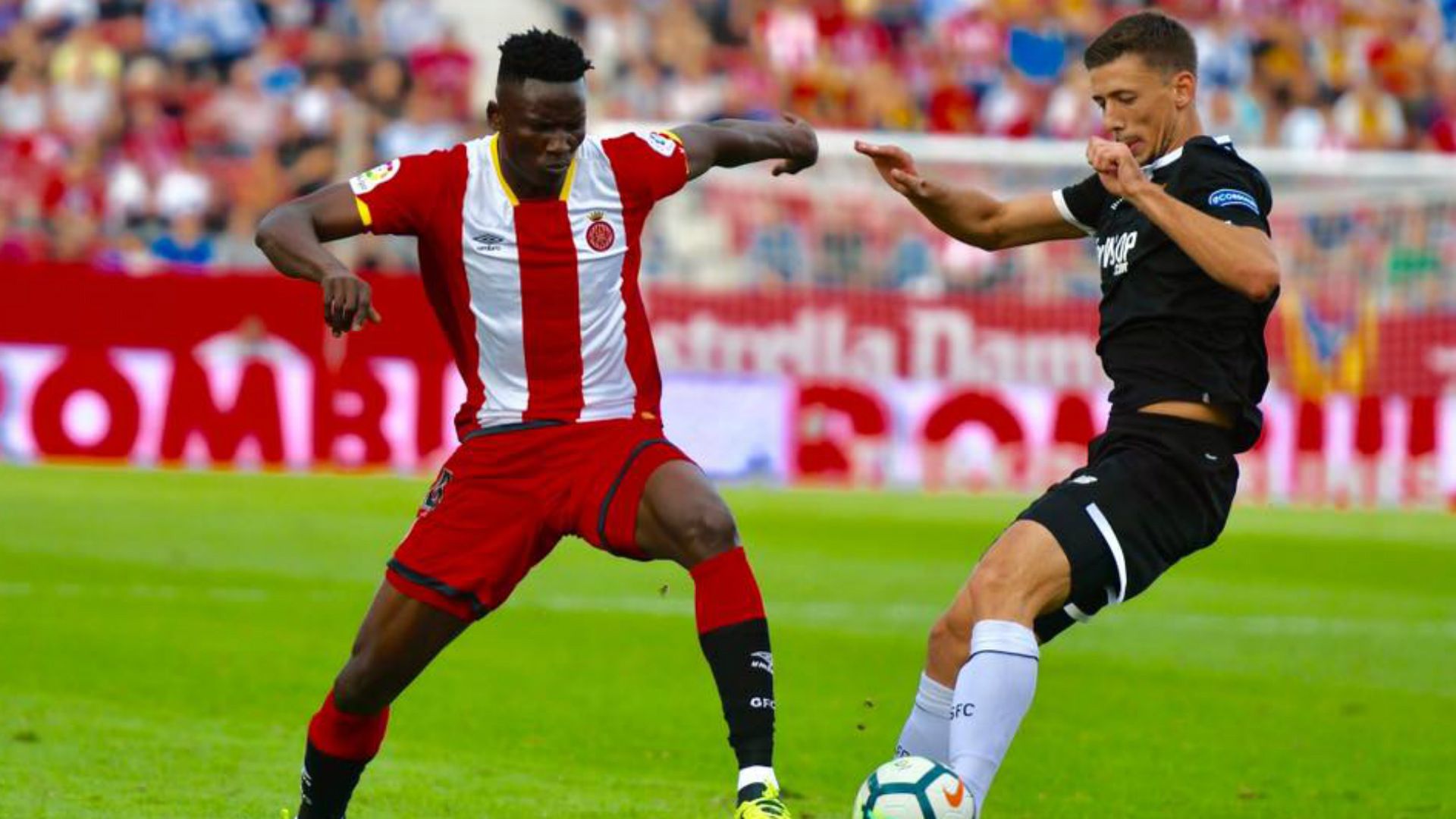 Girona FC striker Michael Olunga