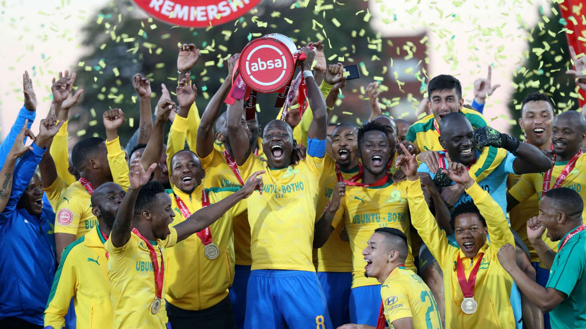 Mamelodi Sundowns champions, May 2019