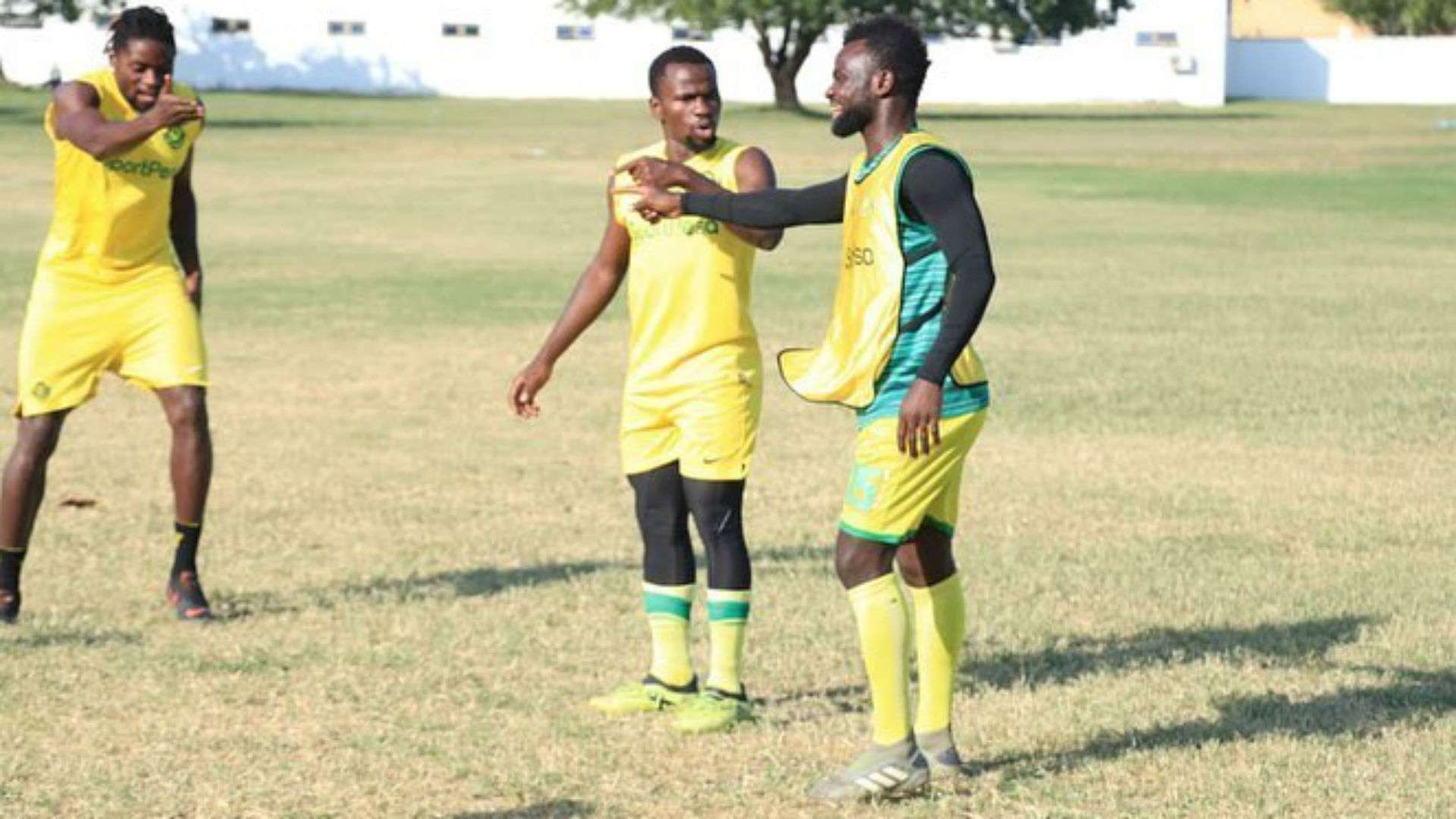 Yanga SC striker Bernard Morrison in training.