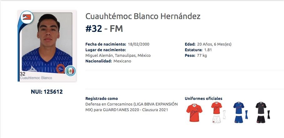 Cuauhtémoc Blanco Correcaminos