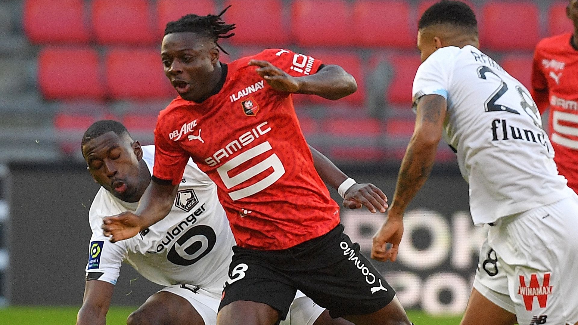 Jeremy Doku Rennes Lille Ligue 1 24012021