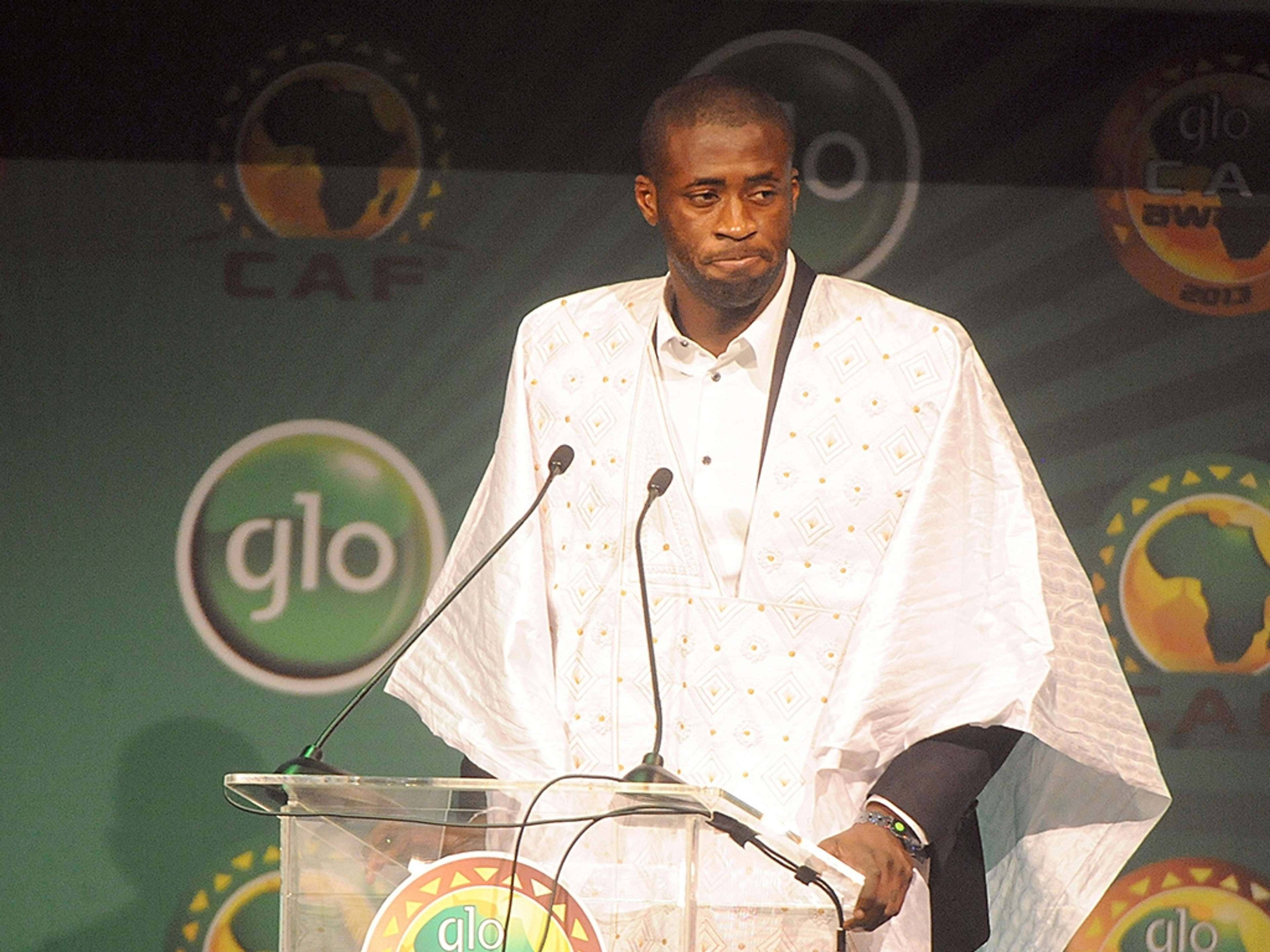 Yaya Toure CAF African Footballer of the Year 01092014