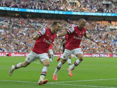 Aaron Ramsey Arsenal v Hull City FA Cup Final 05172014
