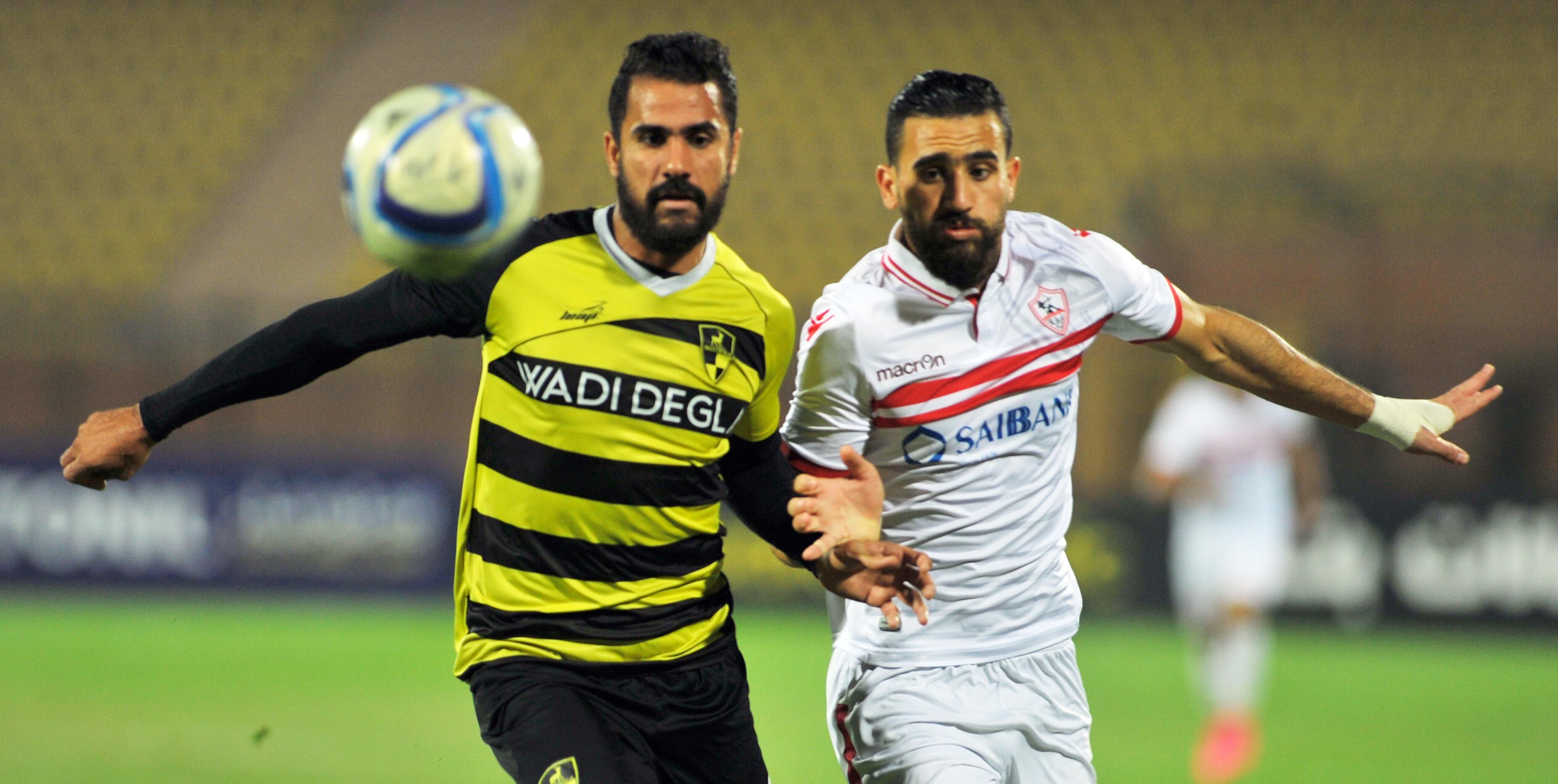 basem morsy - zamalek - wadi degla - 29-11-2016