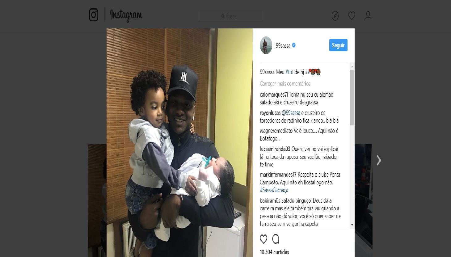 Sassá instagram