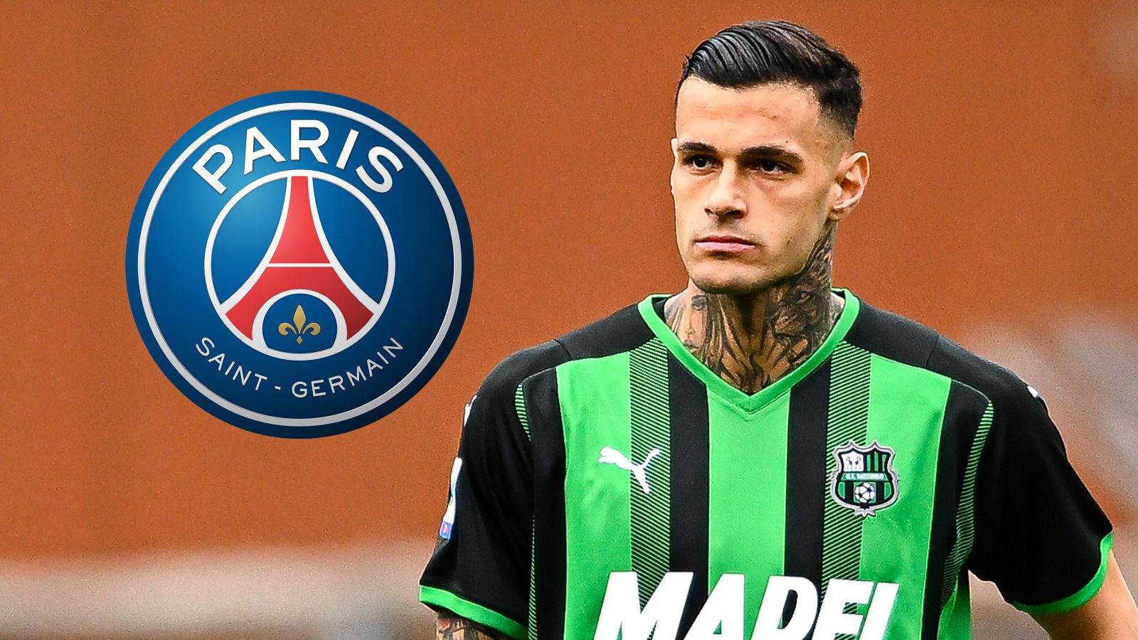 Mercato PSG Sassuolo Scamacca