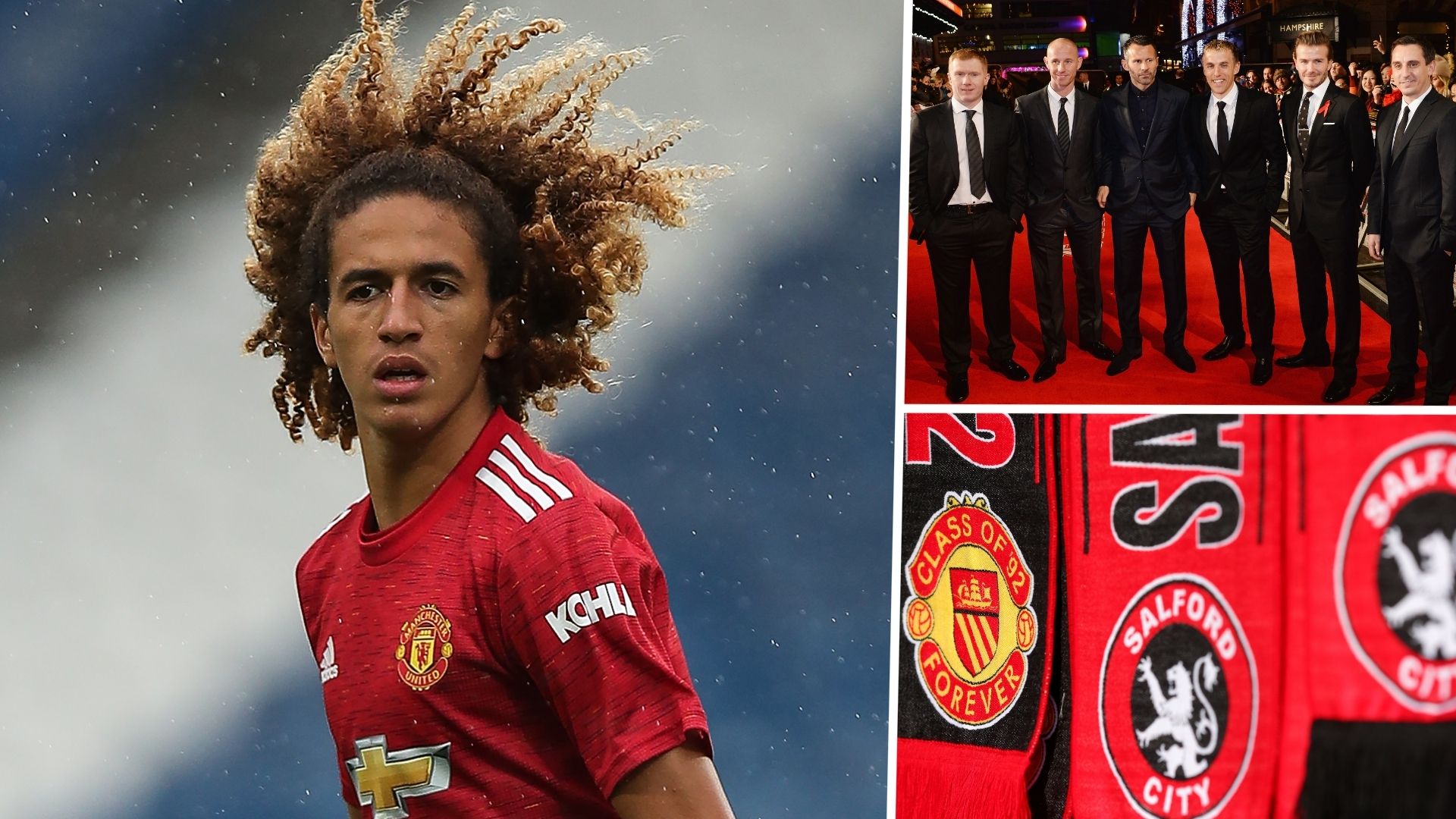 Hannibal Mejbri Class of 92 Manchester United Salford City GFX