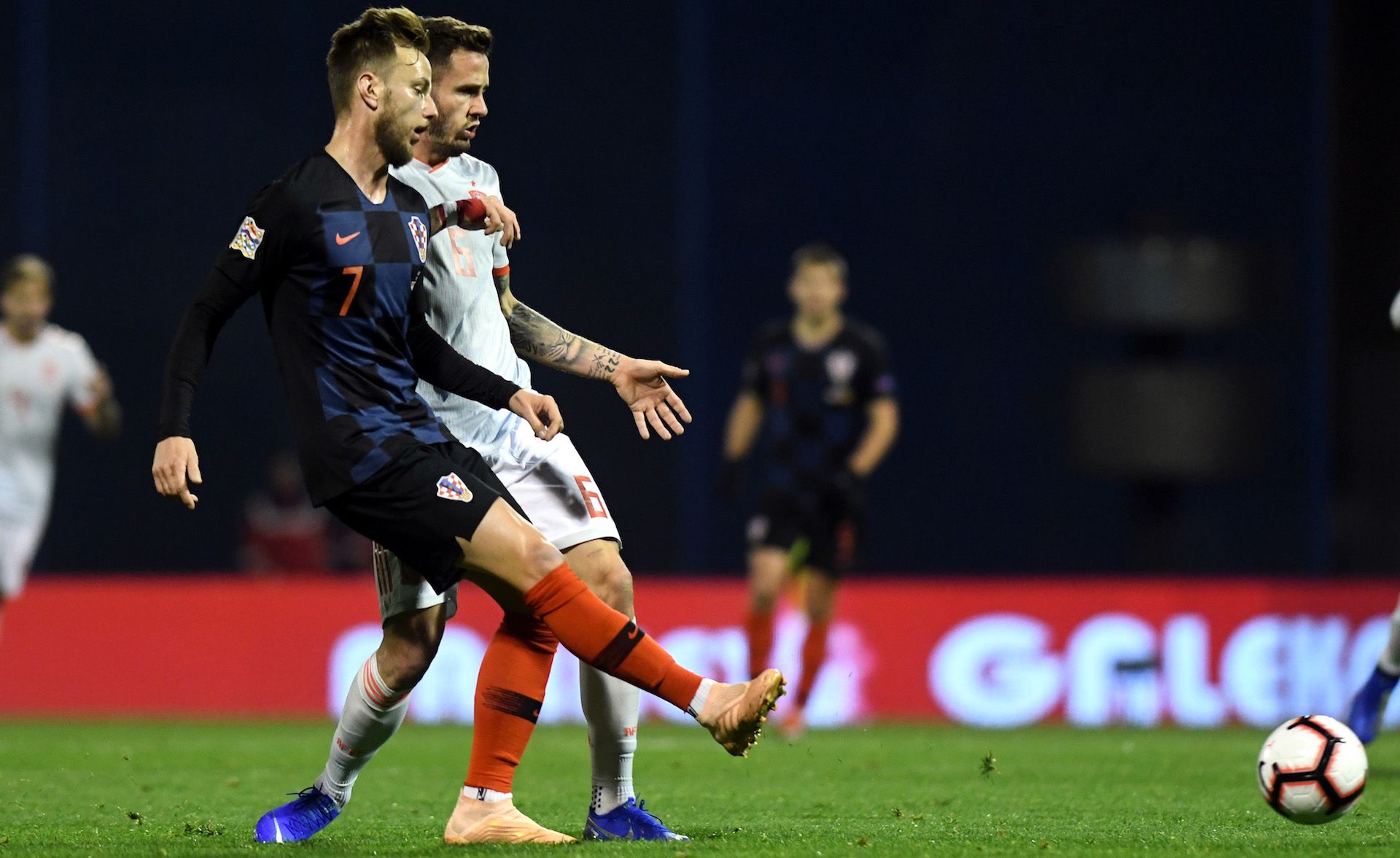 Rakitic Saul Croatia Spain UEFA Nations League