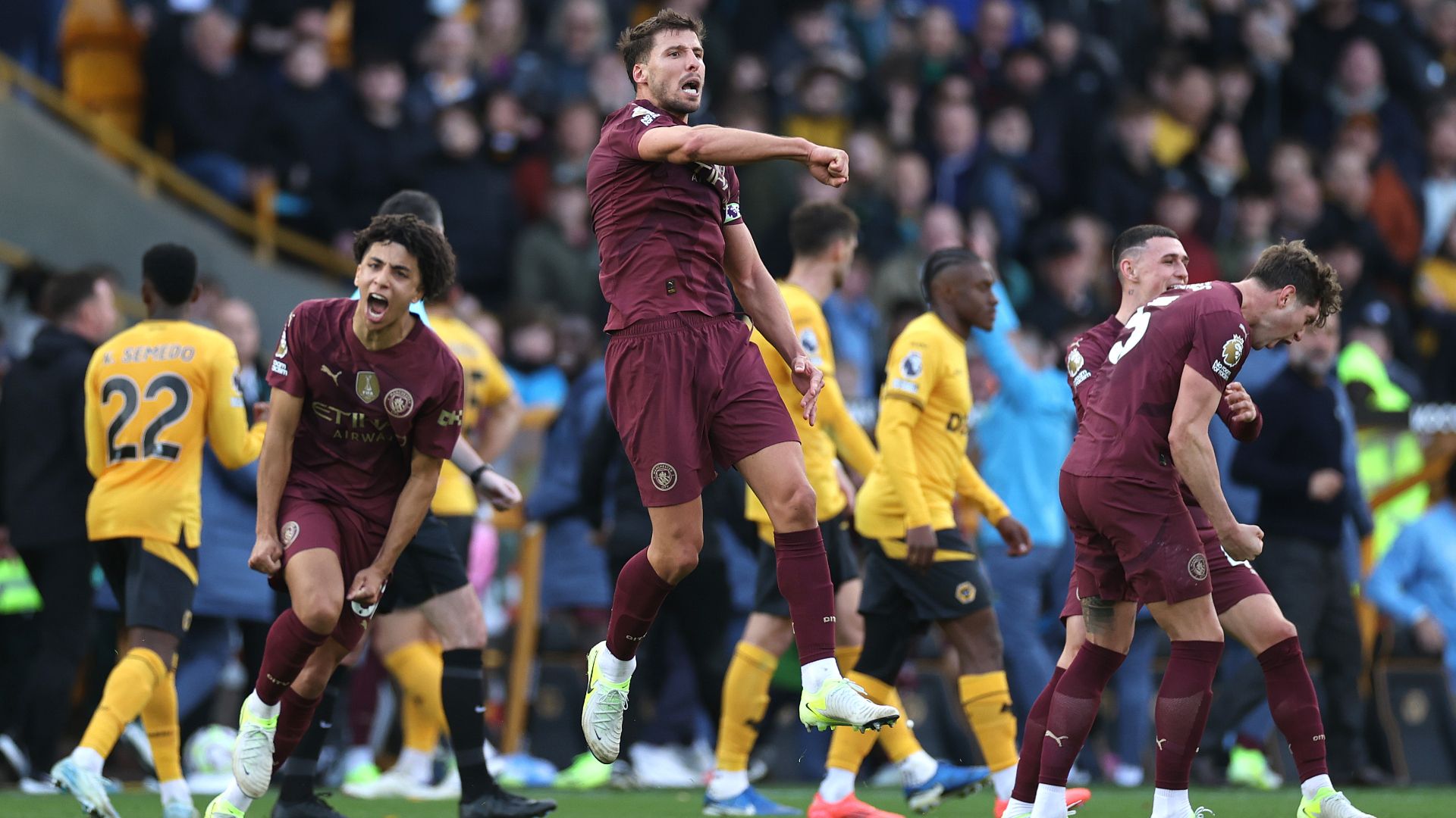 Wolves Manchester City Ruben Dias Lewis