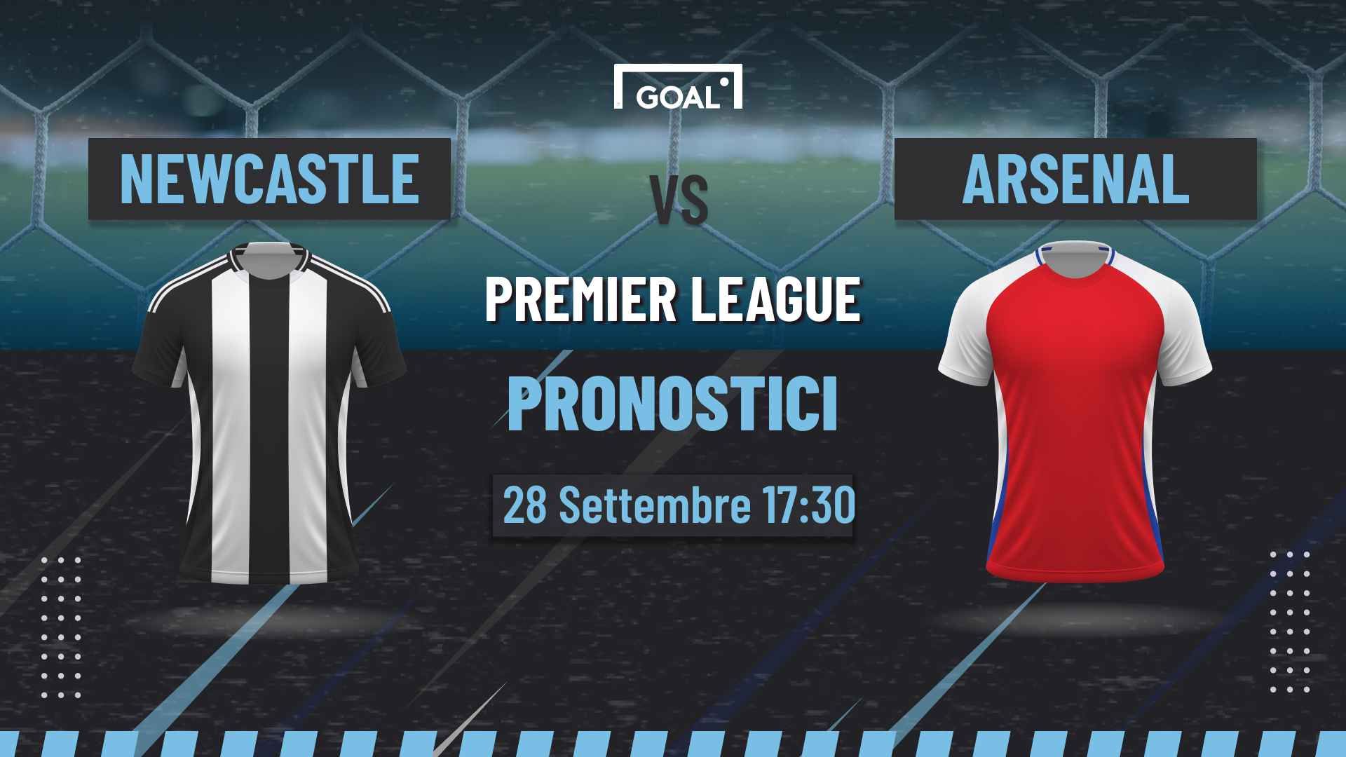 pronostici Newcastle - Arsenal