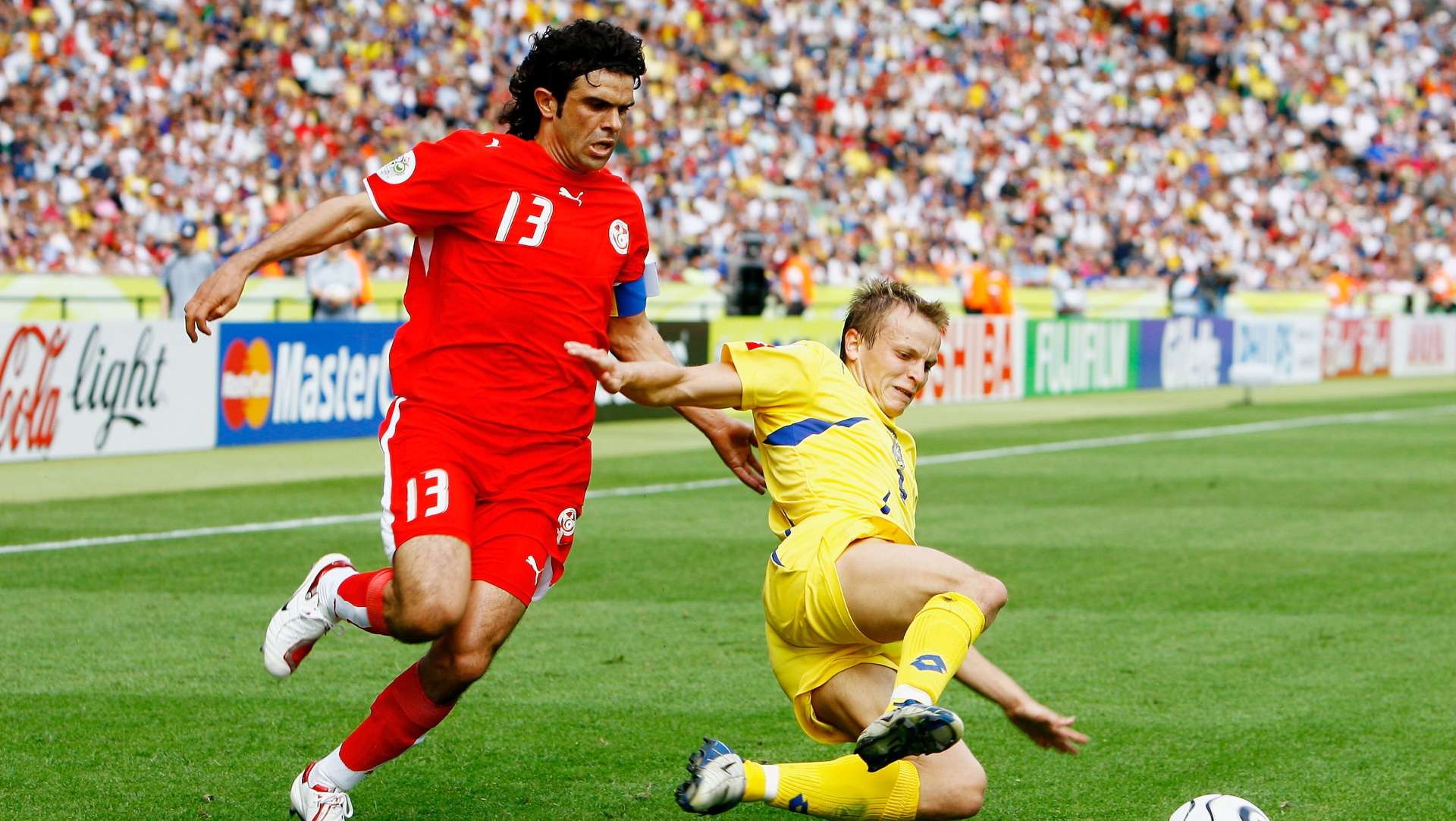 Riadh Bouazizi of Tunisia, Oleg Gusev of Ukraine