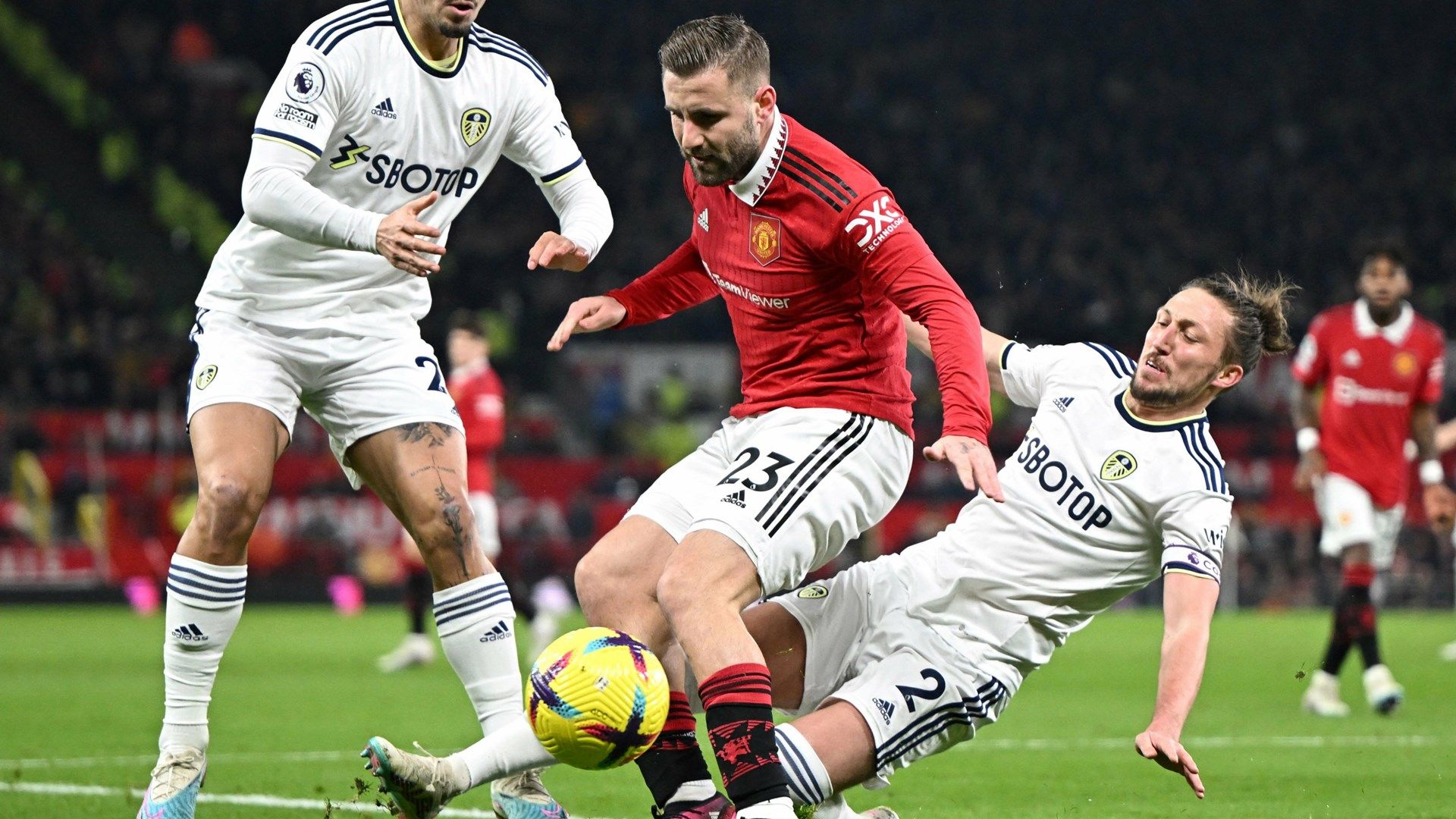 Luke Shaw Manchester United 2022-23