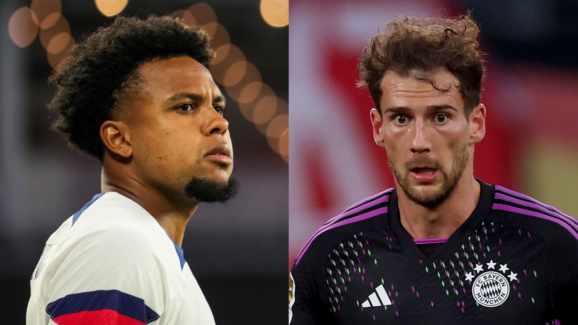 GFX Info Weston McKennie Leon Goretzka