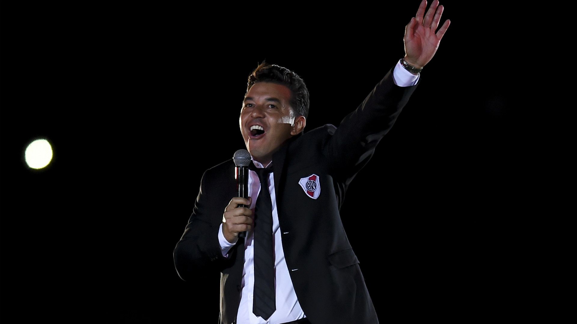 Marcelo Gallardo River Plate festejos 09122019