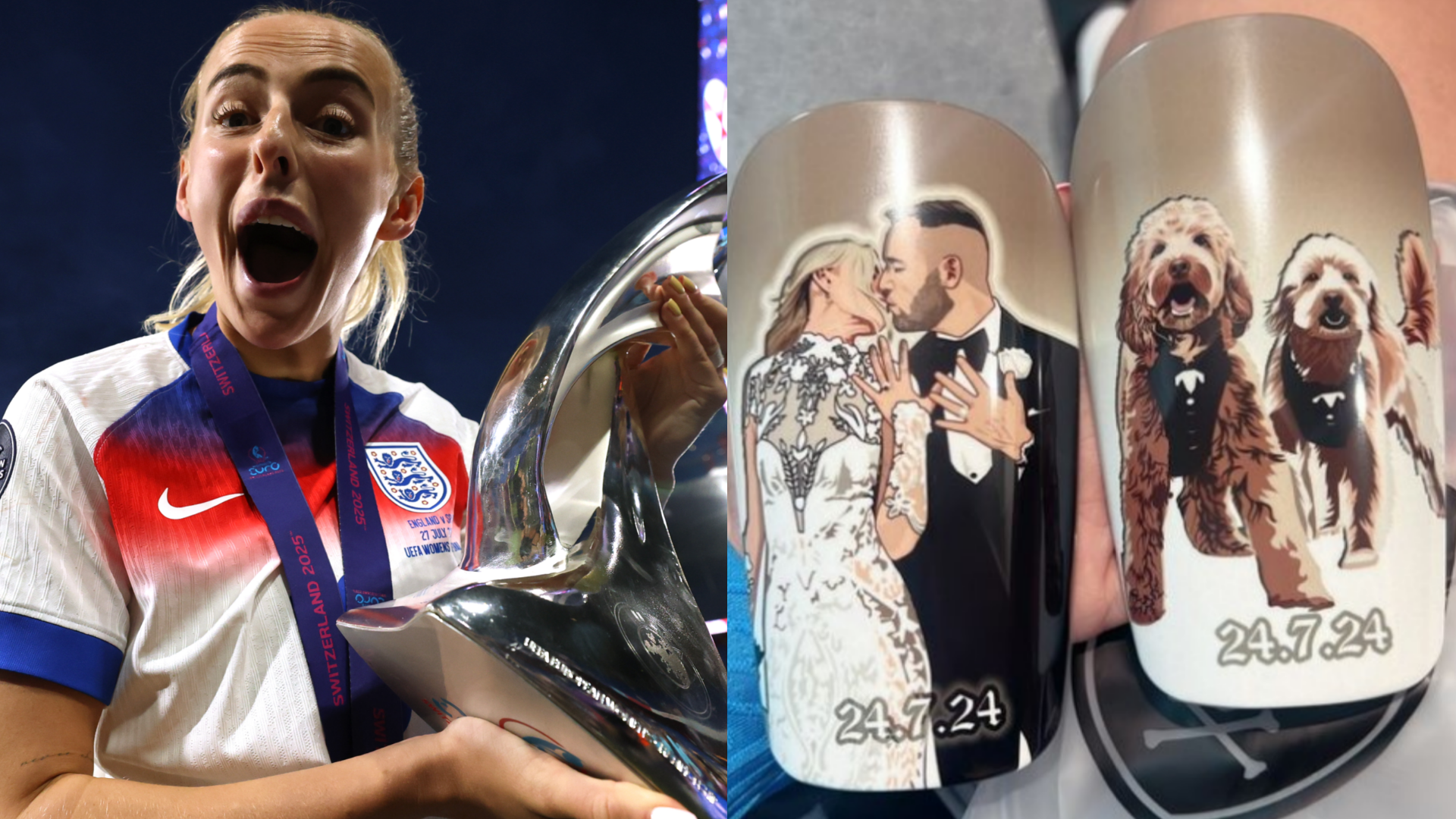 Chloe Kelly shin pads