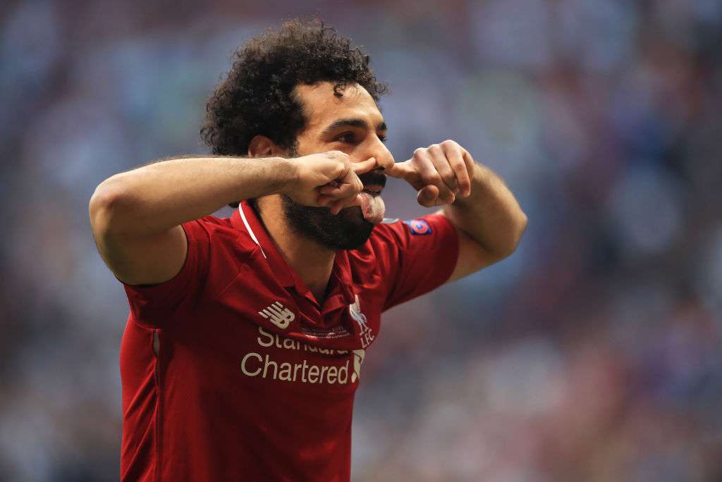 Salah liverpool tottenham ucl final