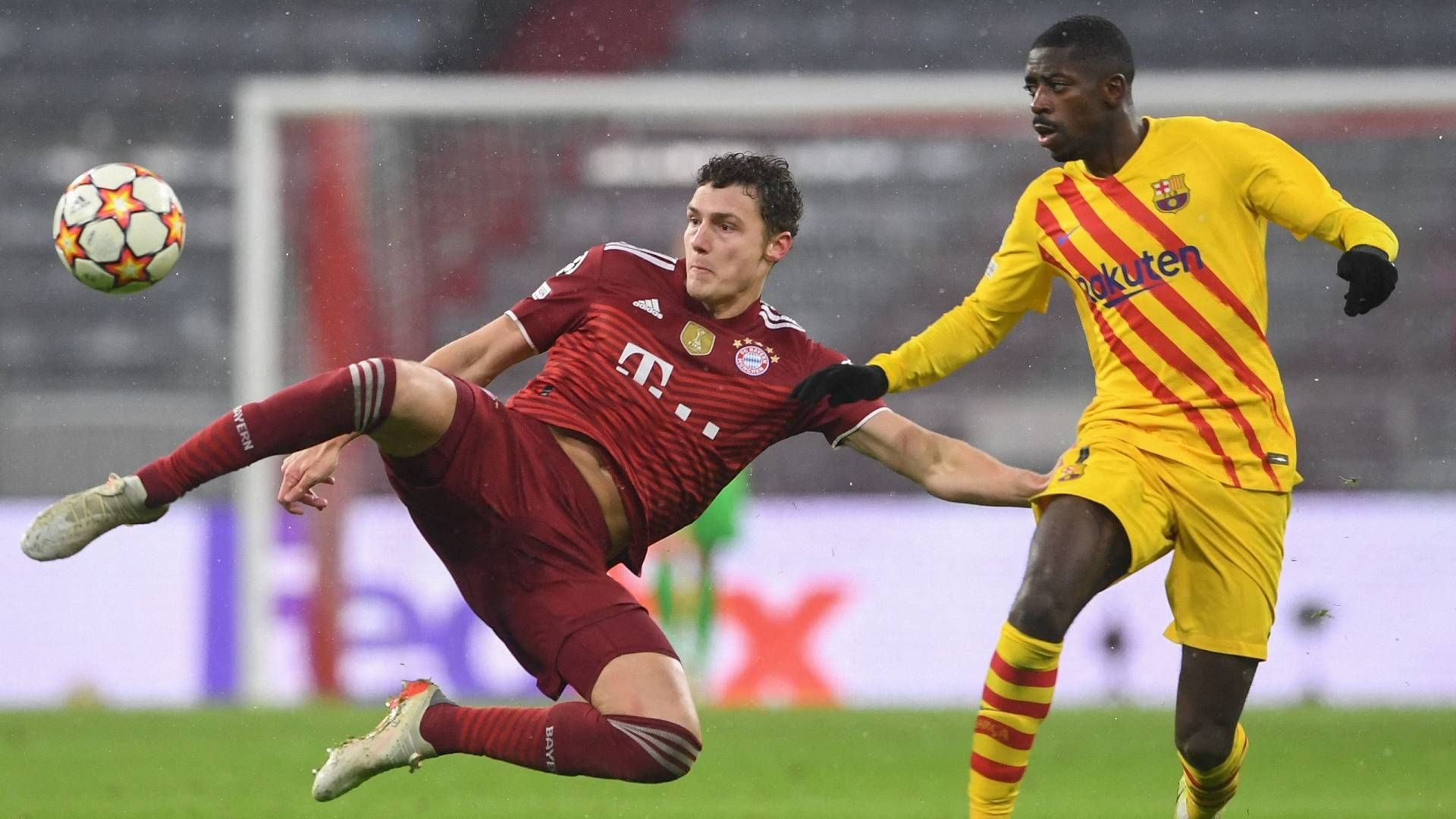 Ousmane Dembele Benjamin Pavard FC Barcelona FC Bayern München