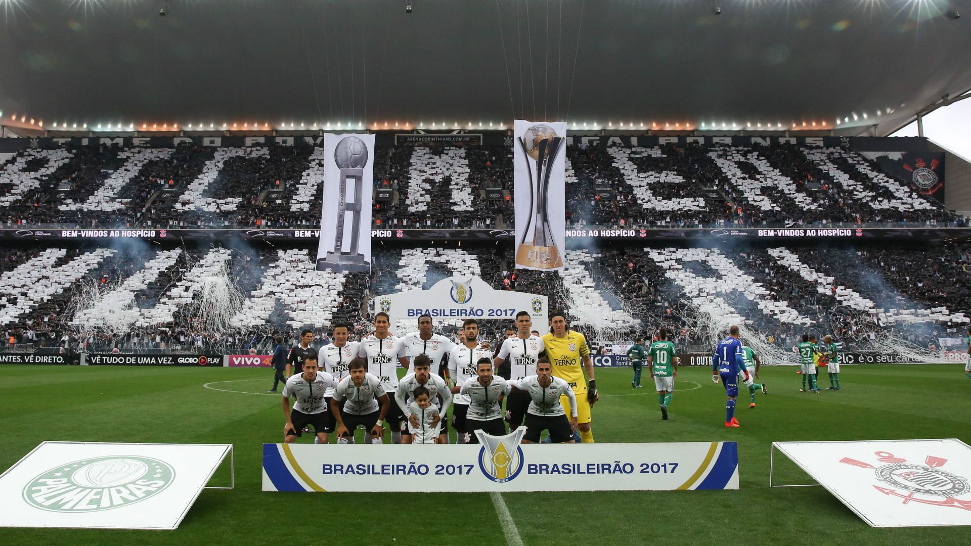 Corinthians x Palmeiras - Mosaico - 5/11/2017