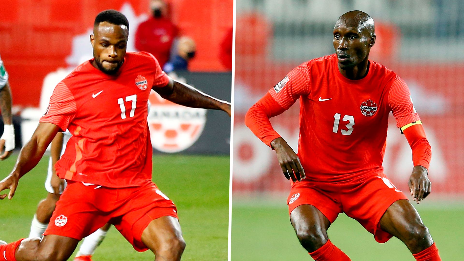 Cyle Larin Atiba Hutchinson Canada