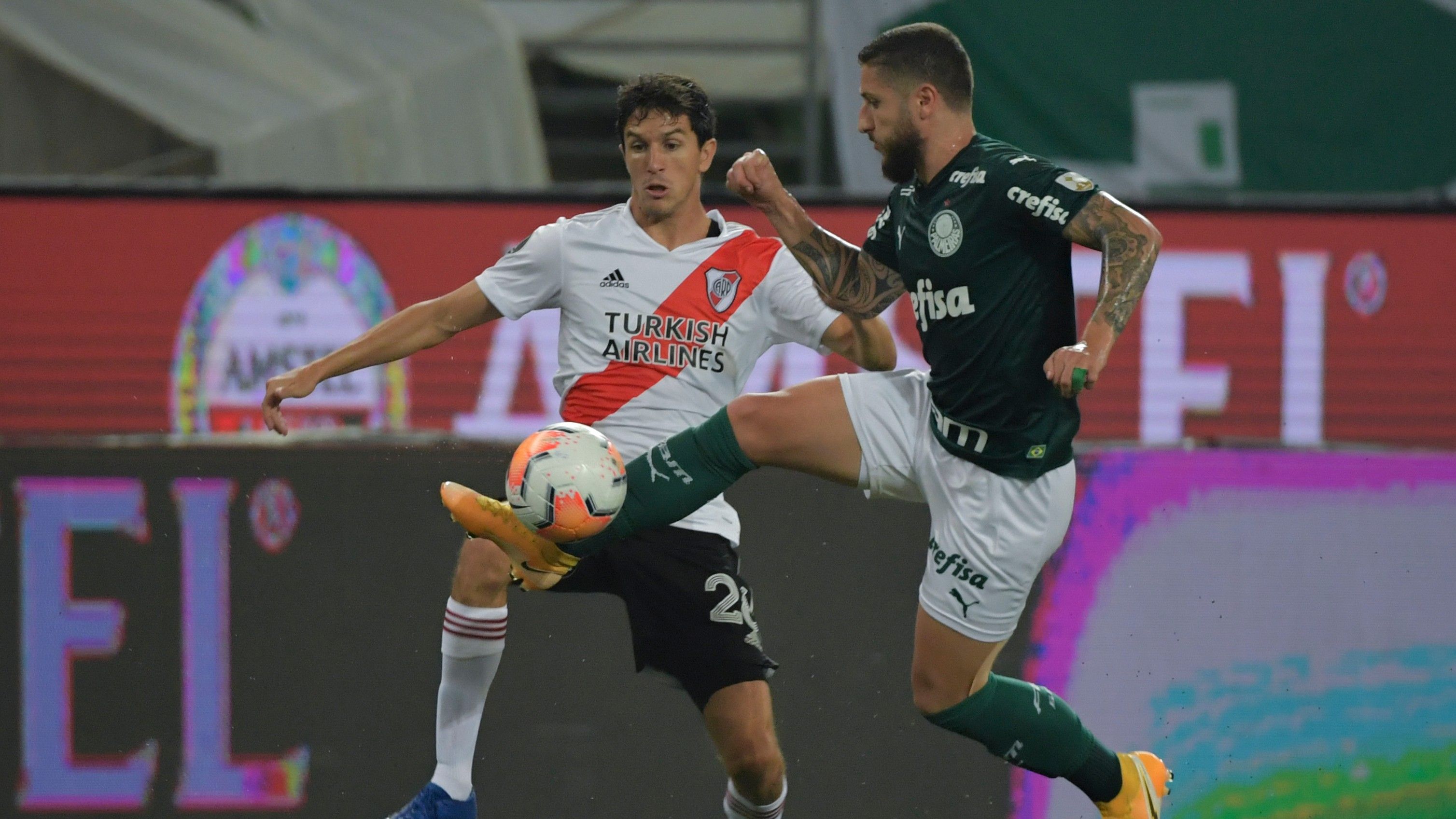 Ze Rafael Nacho Fernandez Palmeiras River Semifinal Vuelta Copa Libertadores 2020