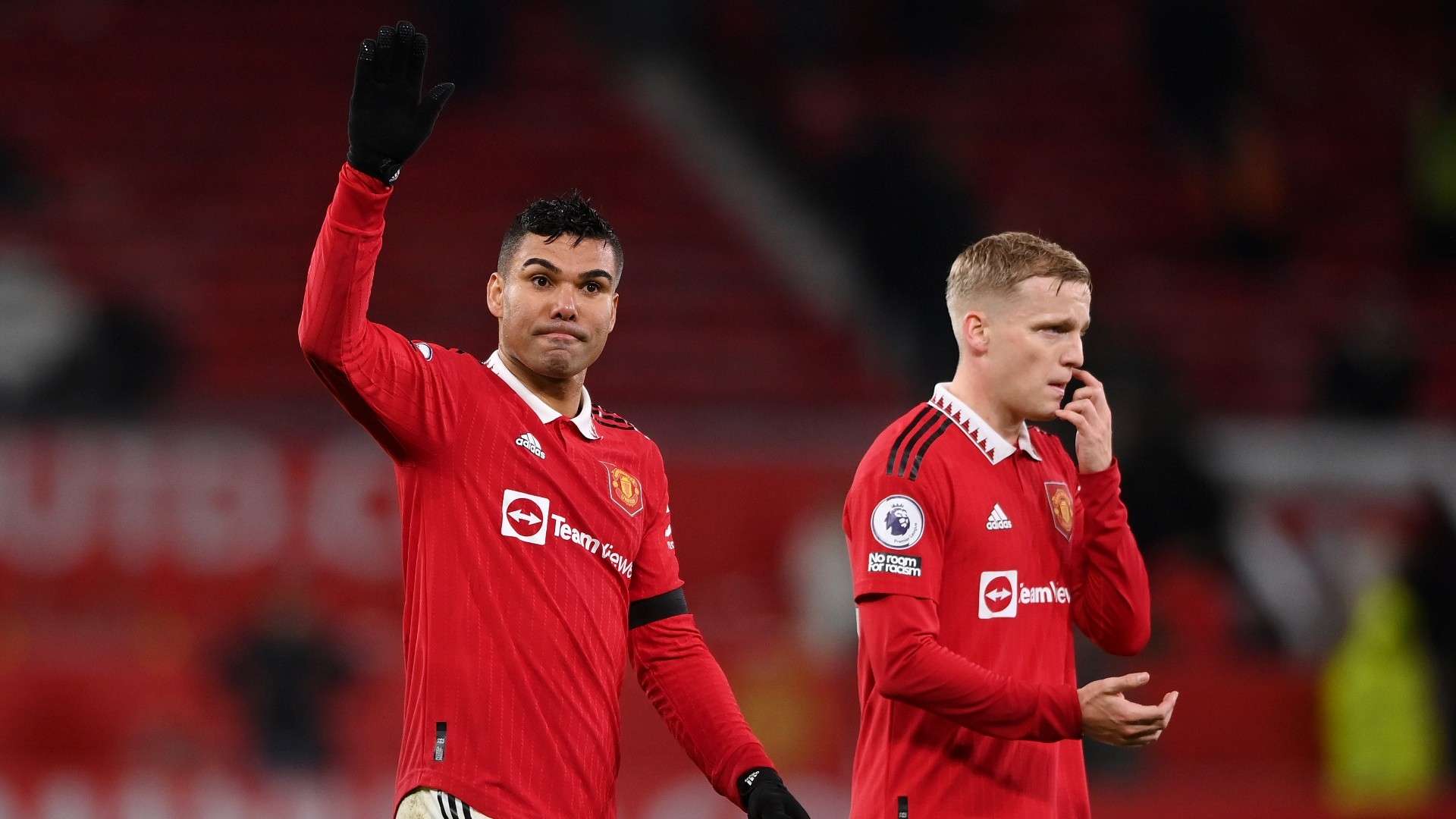 Casemiro Donny van de Beek Manchester United 2022-23