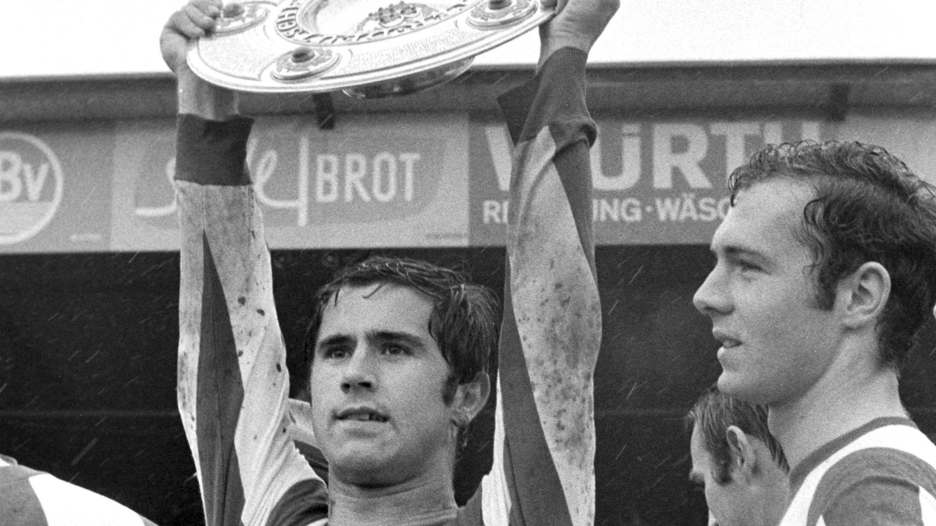 ONLY GERMANY Gerd Muller Franz Beckenbauer FC Bayern Bundesliga 07061969