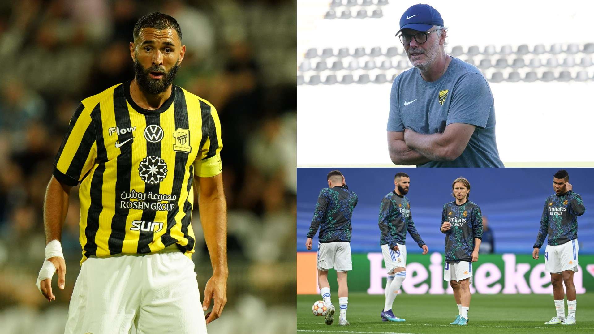 Karim Benzema Laurent Blanc Real Madrid