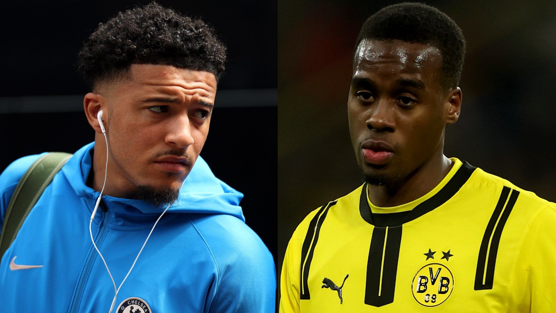 Jadon Sancho Jamie Gittens Chelsea