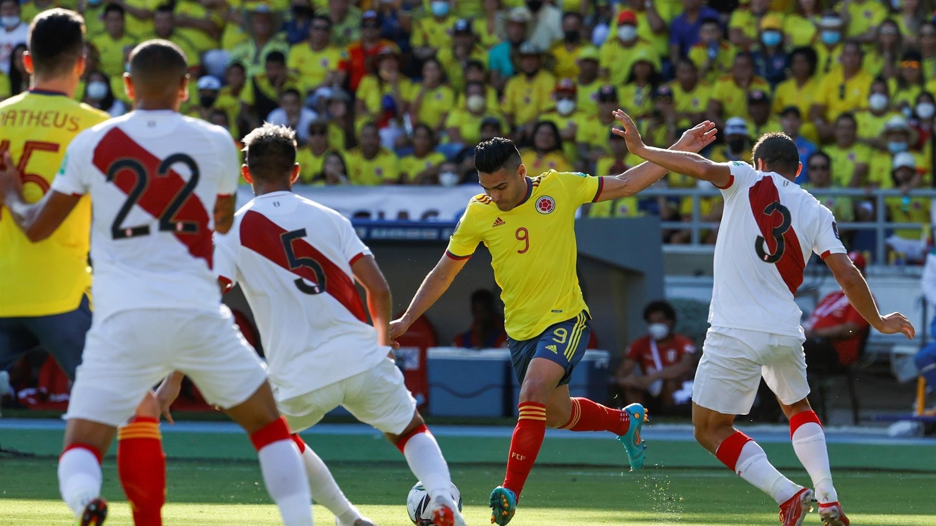 Colombia Perú Eiminatorias Qatar 2022