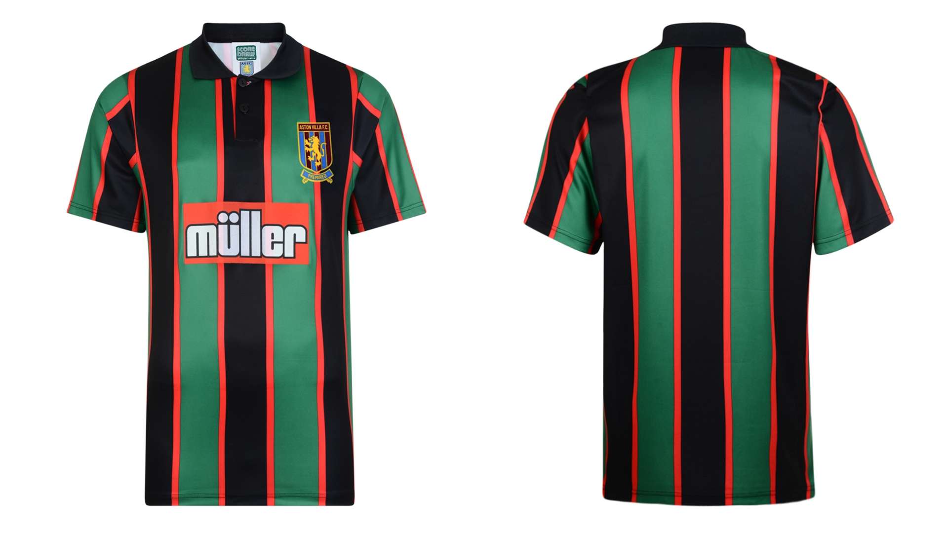 Aston Villa 1994 Away Retro Football Shirt