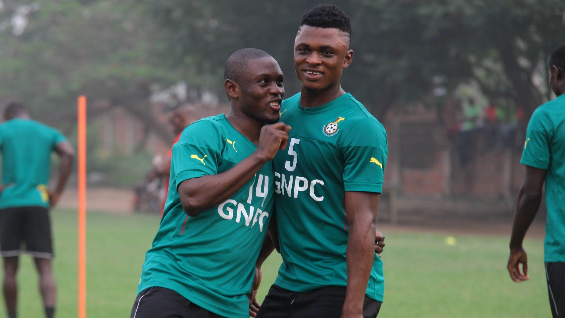 Rashid Sumaila & Waris Majeed of Ghana