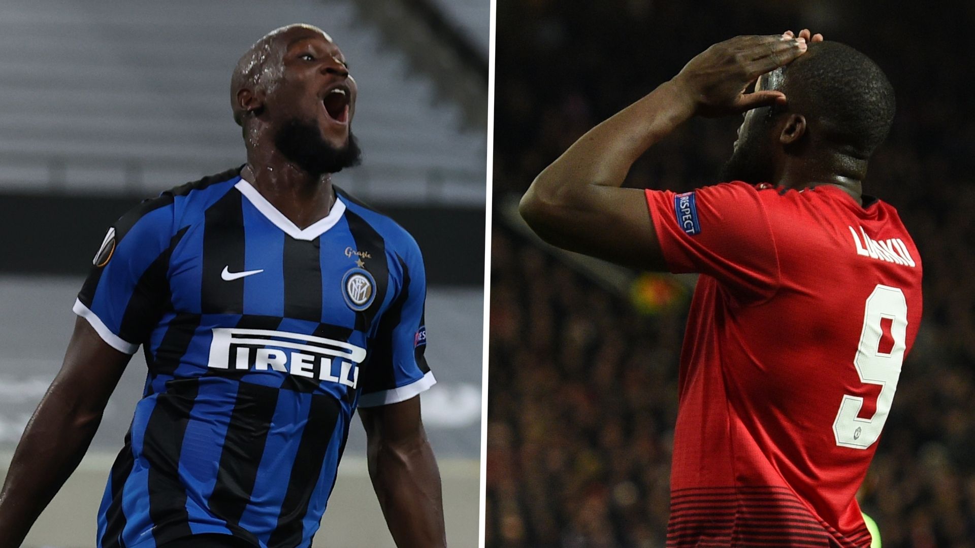Romelu Lukaku Manchester United Inter GFX