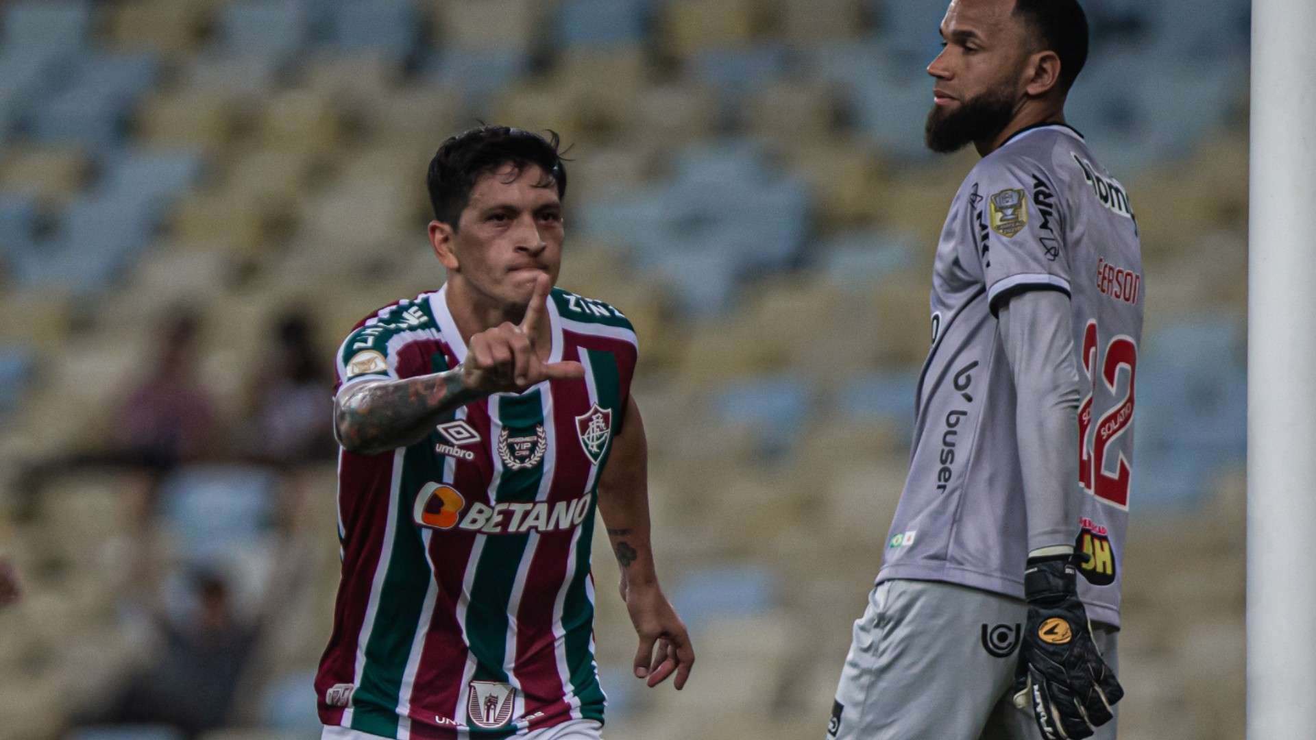 Germán Cano Fluminense Atlético-MG Brasileirão 08 06 2022