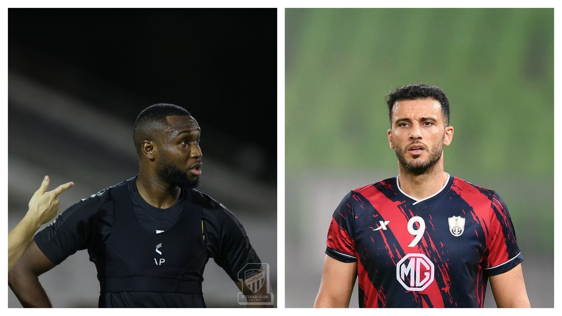 Youssouf Niakate - omar al somah - ahli - ittihad 2021