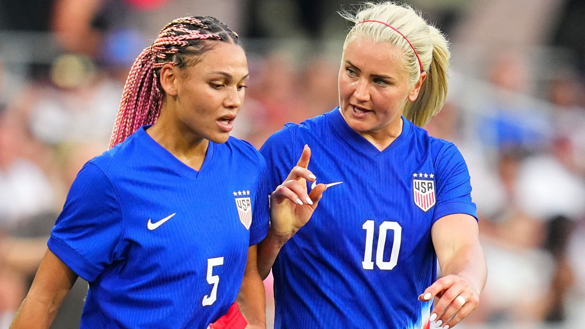 Trinity Rodman Lindsey Horan USWNT