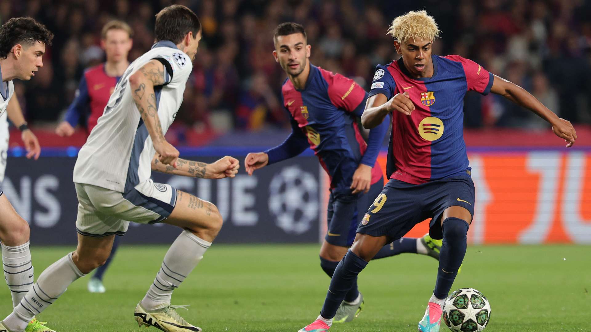 Barcellona Inter Lamine Yamal