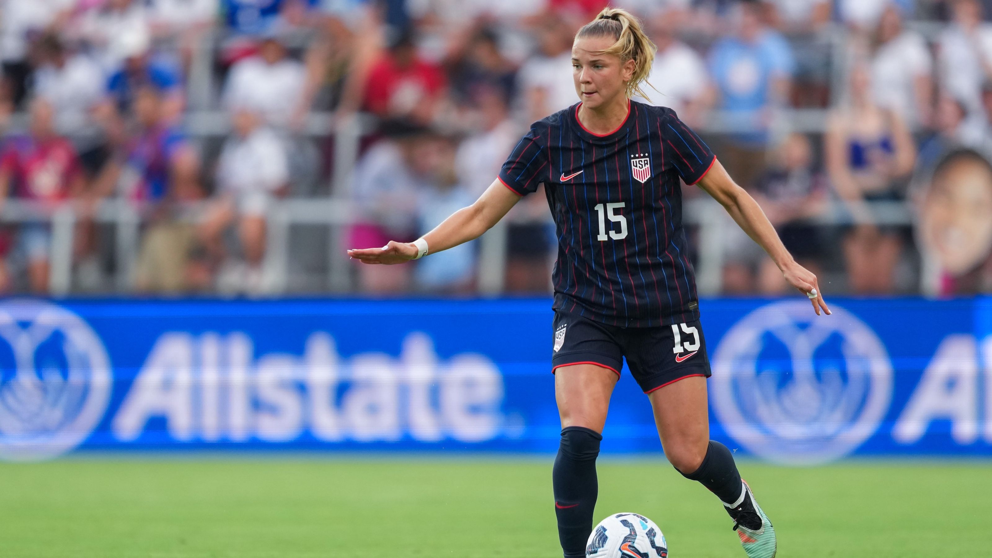 Claire Hutton USWNT vs Canada