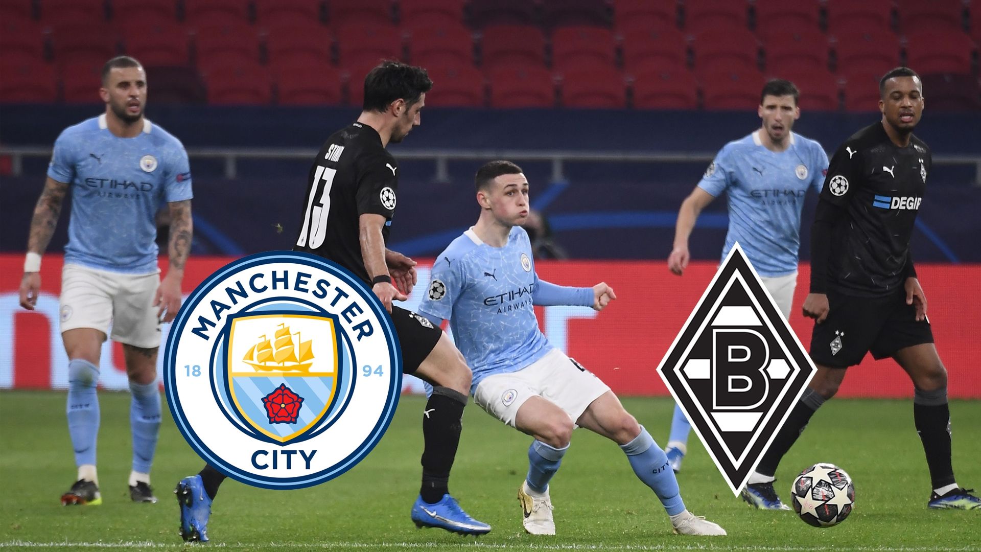 GettyImages Header manchester city borussia mönchengladbach champions league 2020 2021 fußball heute live tv live-stream live-ticker highlights sky dazn foden