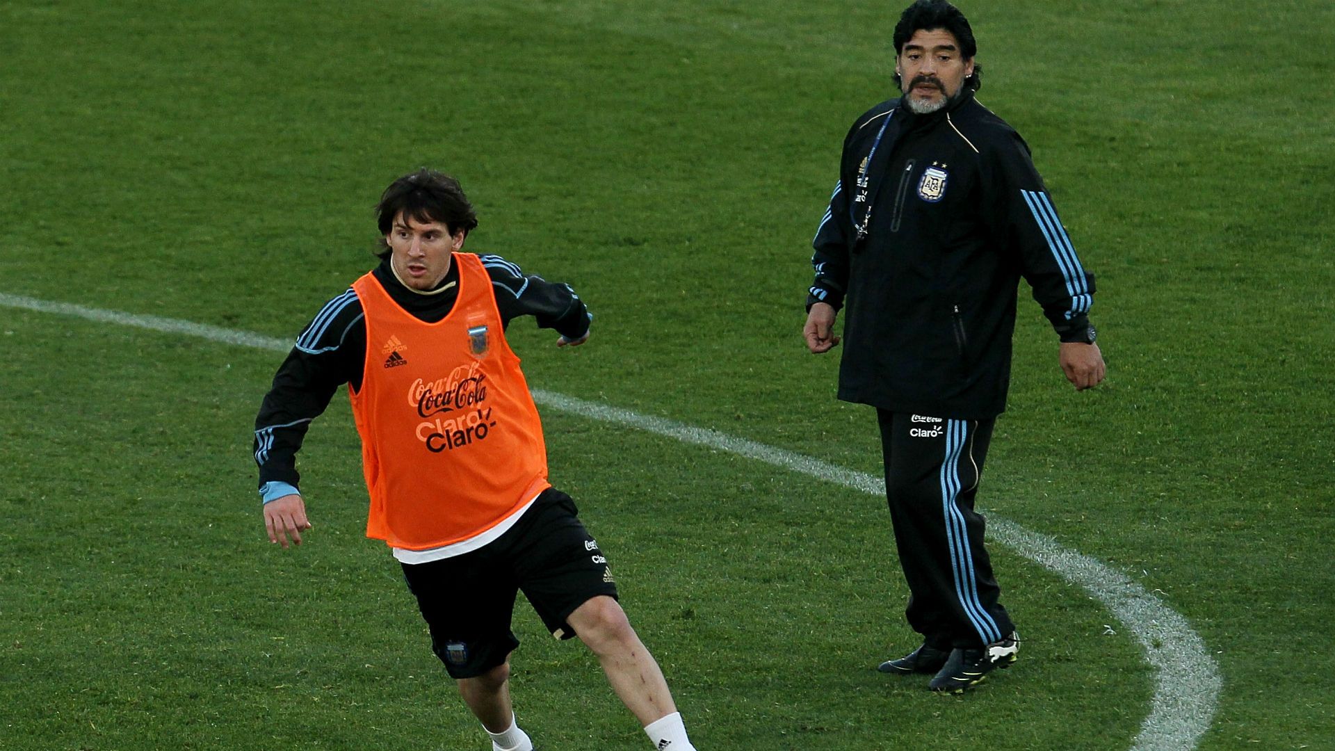 Messi Maradona