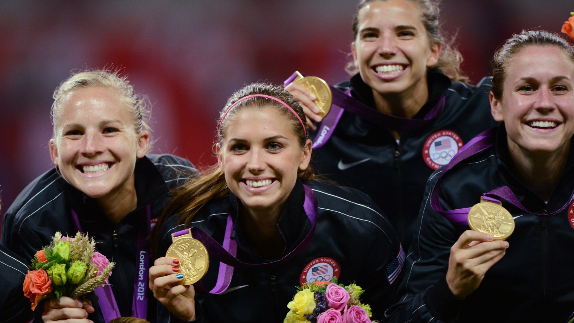 Alex Morgan USWNT United States women's national team Olympics gold medals