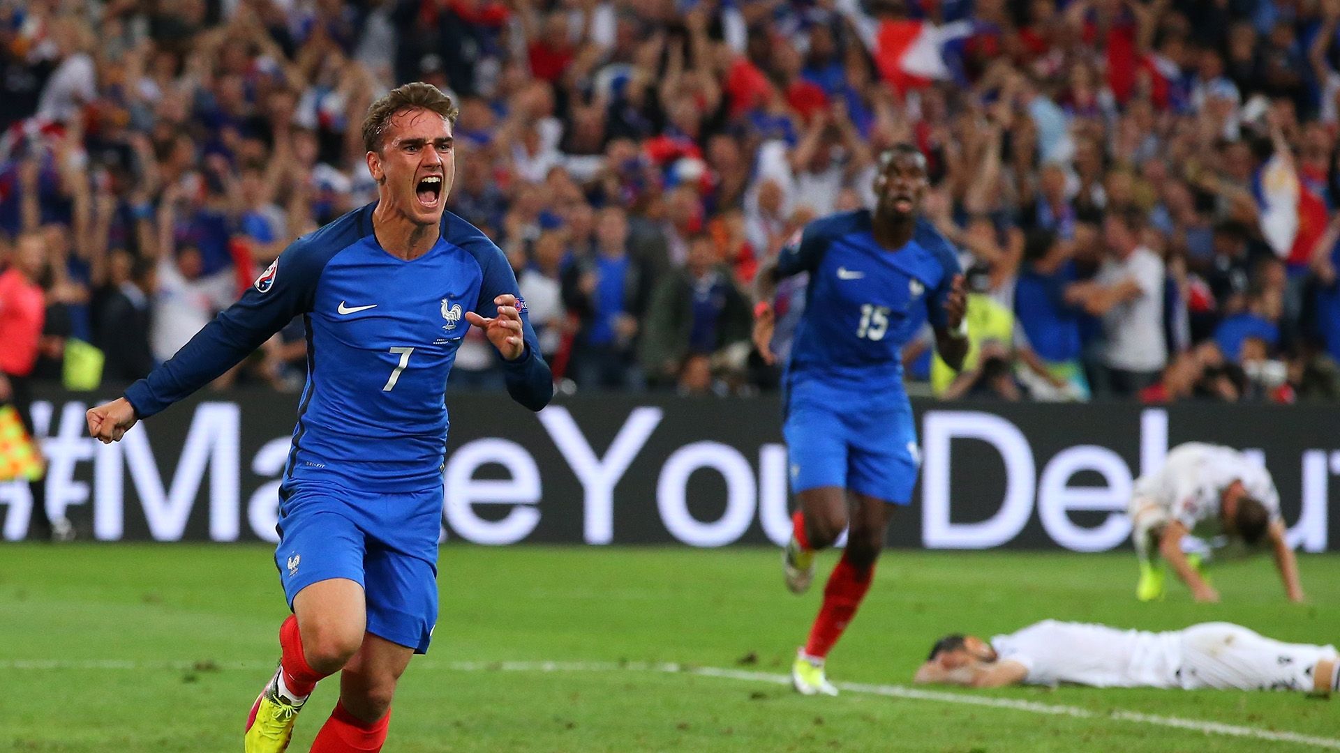 Antoine Griezmann France Albania Euro 2016