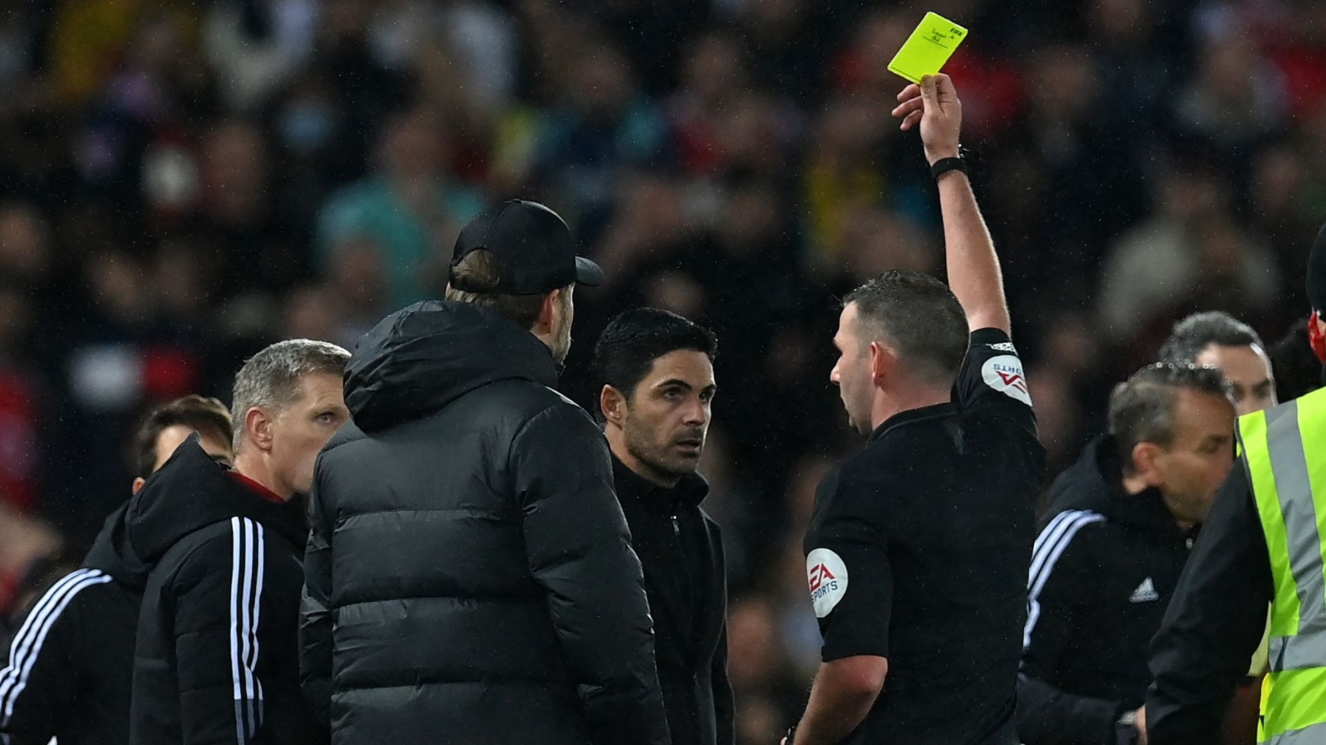 Jurgen Klopp Mikel Arteta 2021