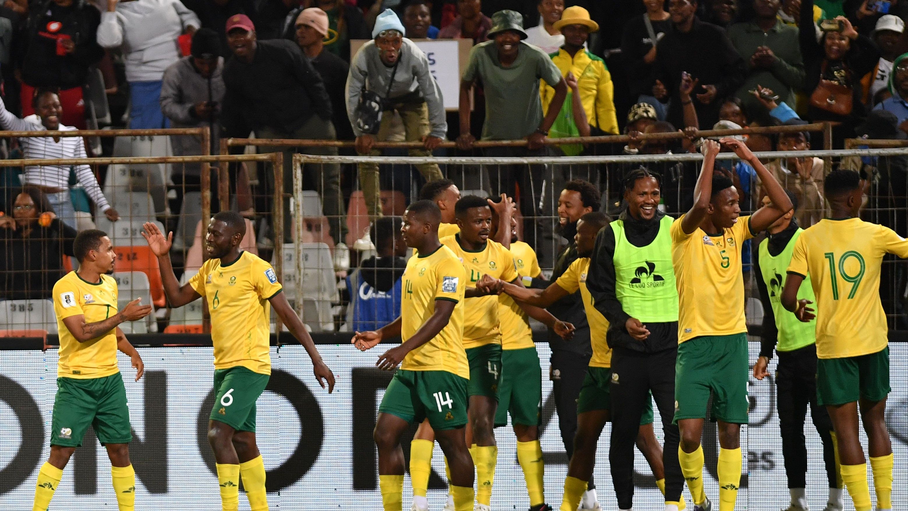 Bafana Bafana, August 2025
