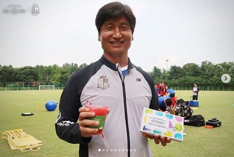 정정용 감독 떡