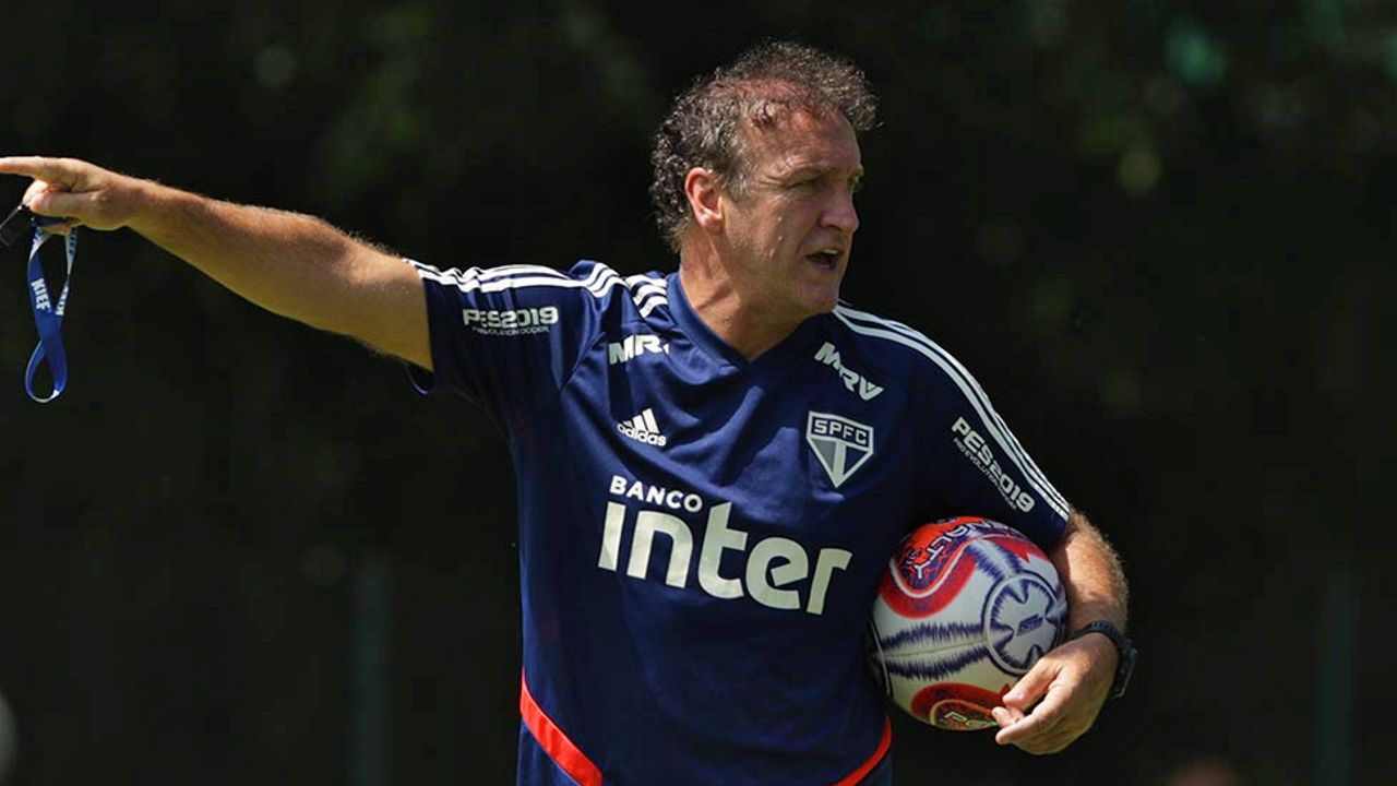 Cuca treino São Paulo 2019