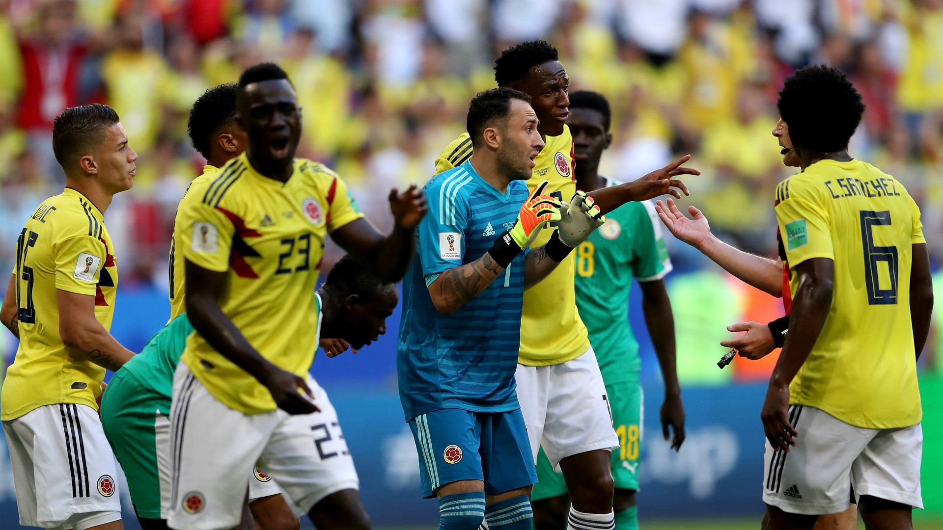 Colombia Senegal WC Russia 28062018