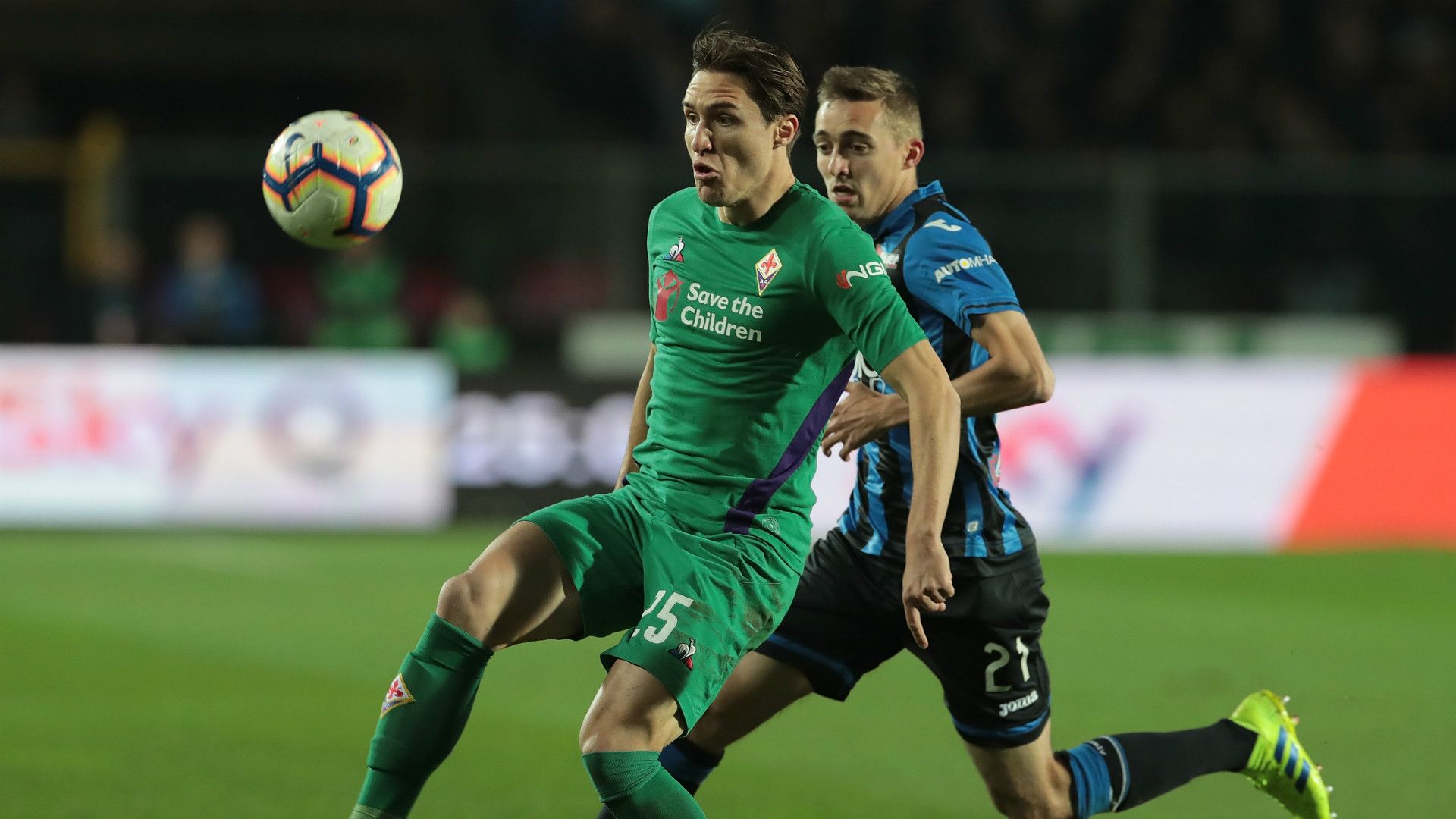 Federico Chiesa Timothy Castagne Atalanta Fiorentina