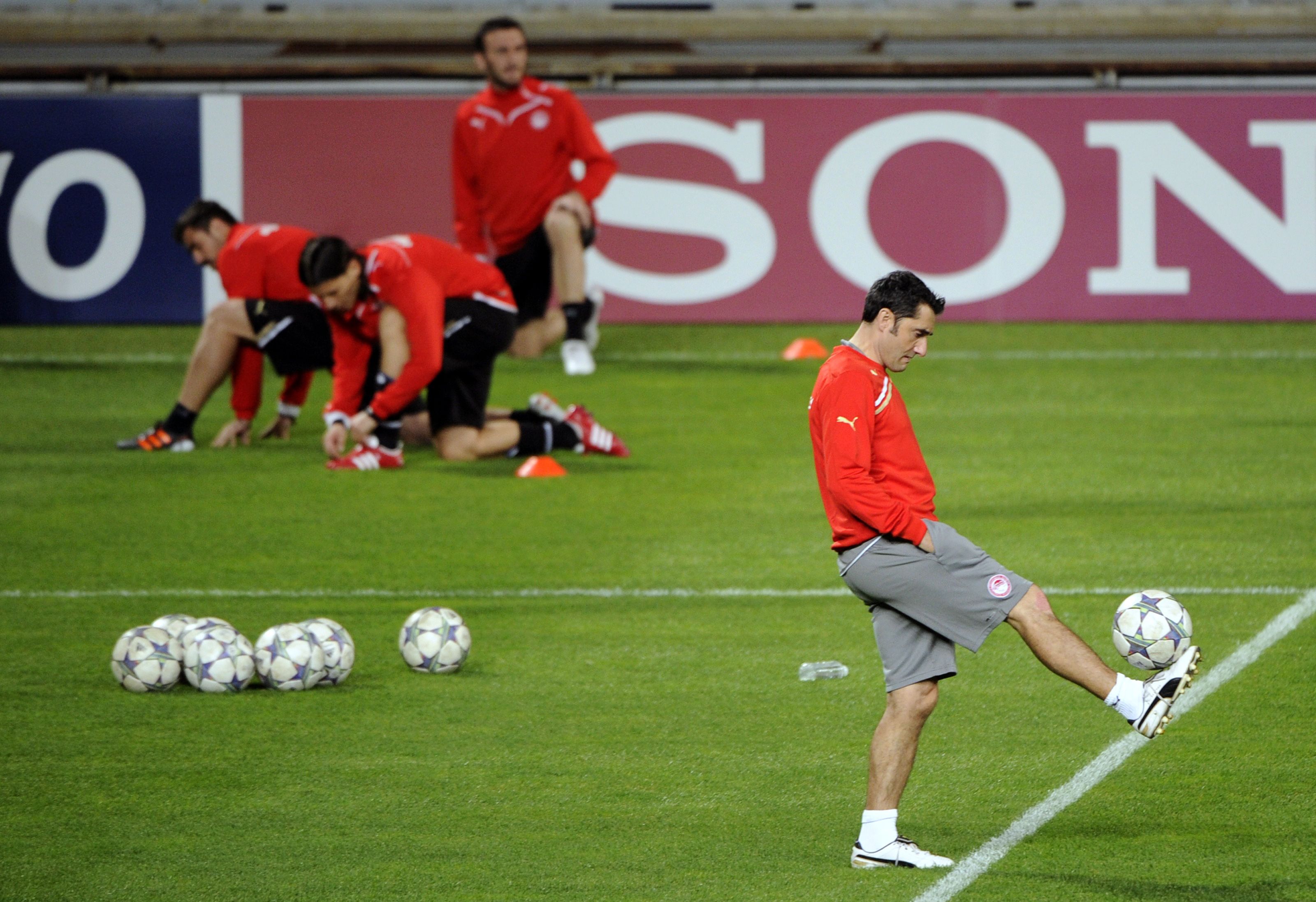 ernesto valverde olympiakos